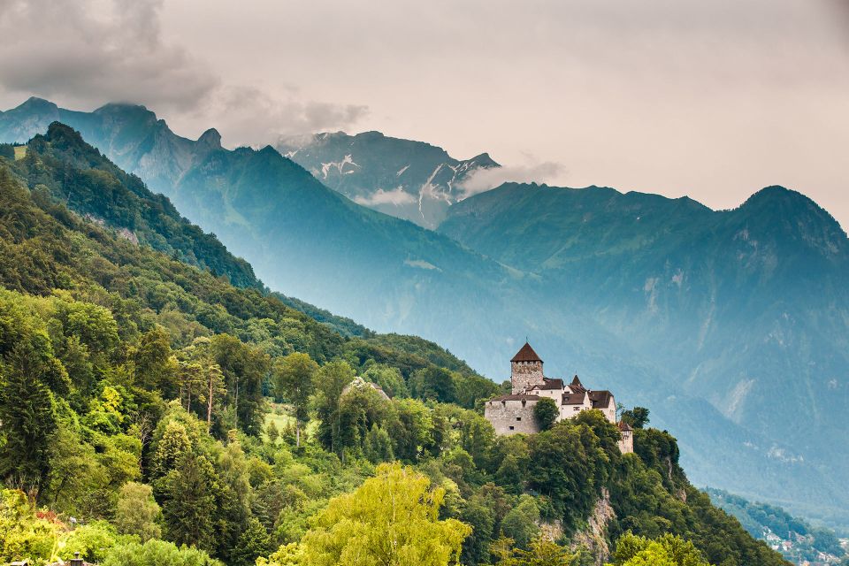 From Zurich: Private 4 Countries in 1 Full-Day Tour - Vaduz: Capital of Liechtenstein