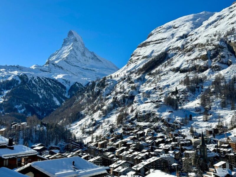 From Zurich: Zermatt Village & Glacier Paradise Private Tour - Highlights of the Tour