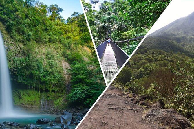 Full Combo! Hanging Bridges, Arenal Volcano, La Fortuna Waterfall - Hanging Bridges Adventure