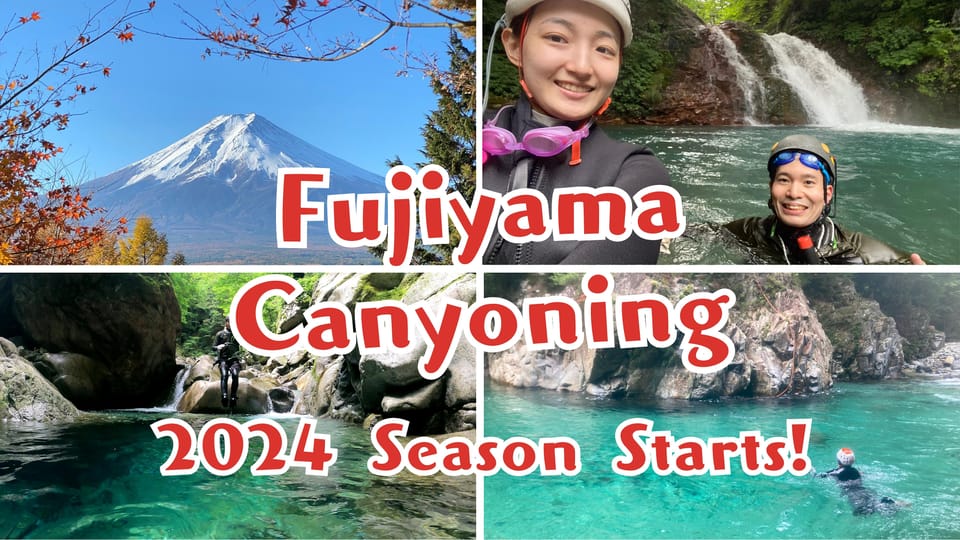 Fun Canyoning Activity at the Bottom of Mt. Fuji - Group Size and Instructors