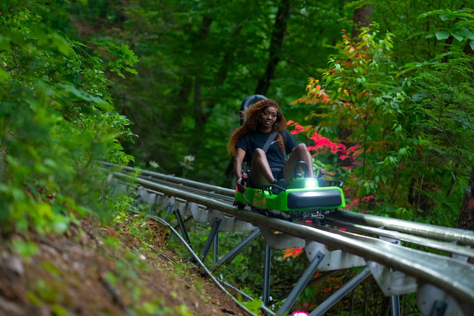 Gatlinburg: Moonshine Mountain Coaster Ride - Scenic and Unique Features