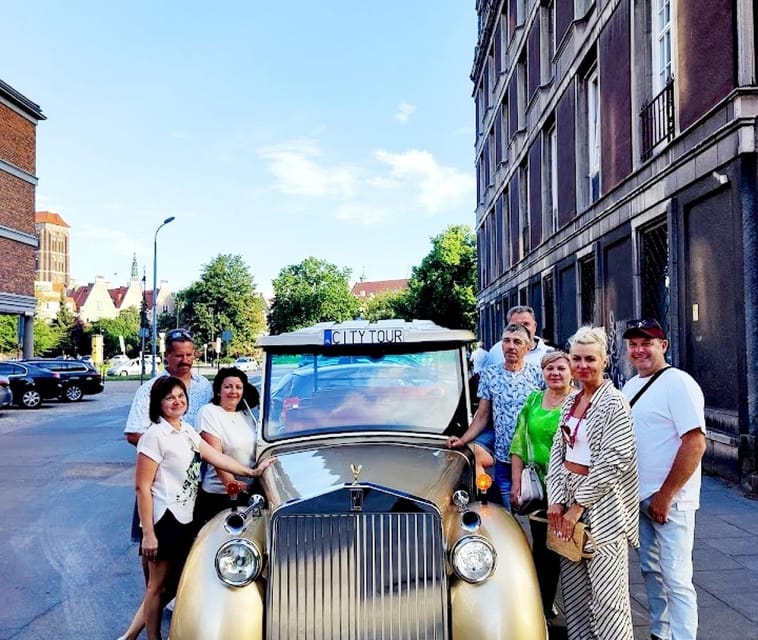 Gdansk:Private Guided City Tour Sightseeing by Golf Cart - Detailed Itinerary