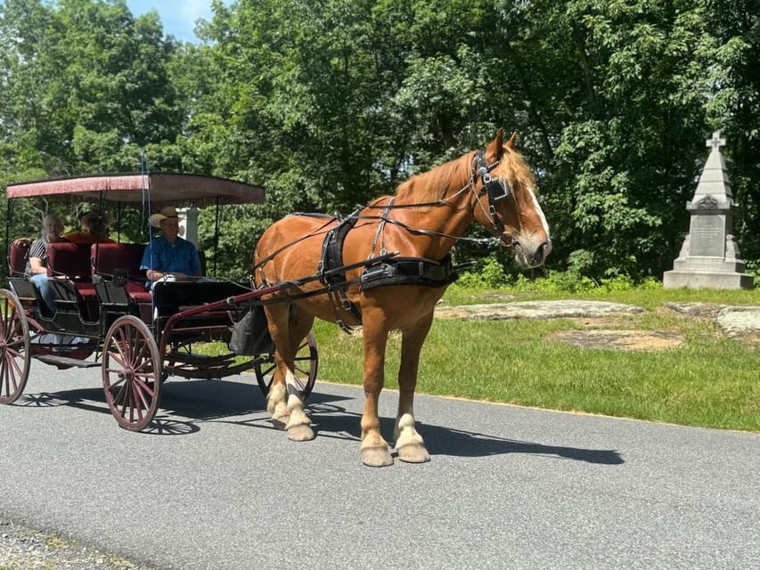 Gettysburg: Culps Hill Historical Carriage Ride Tour - Group Size and Meeting Point