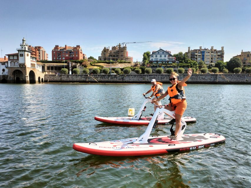 Getxo: Bay of Biscay Guided Water Bike Tour - Safety Precautions