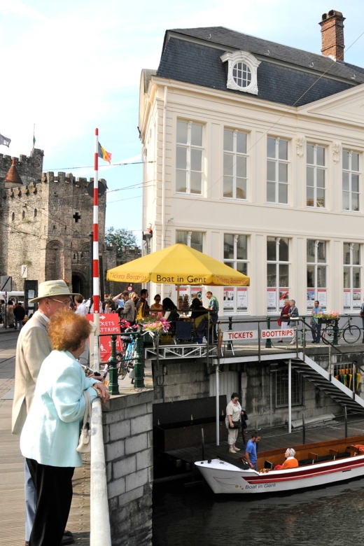 Ghent: 50-Minute Medieval Center Guided Boat Trip - Experience and Commentary