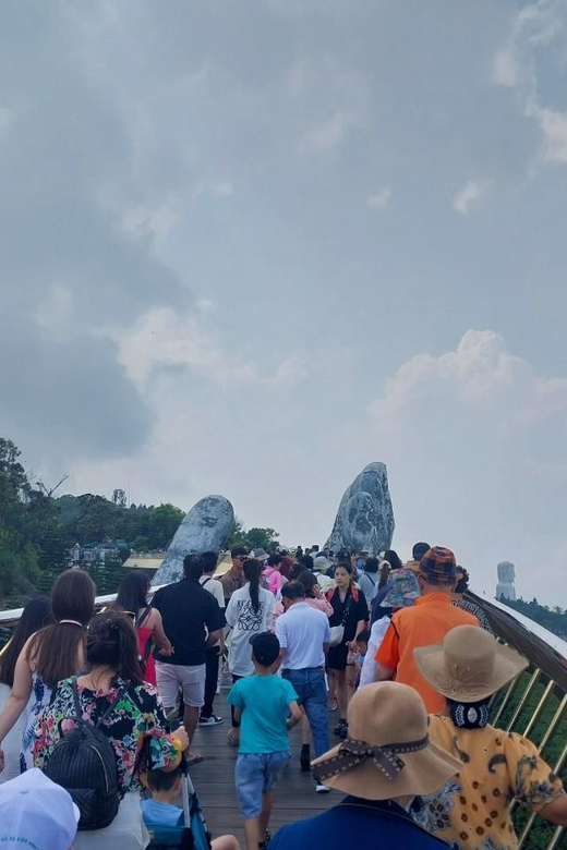 Golden Bridge With Guide, Lunch &Transfer From Tien Sa Port - Pickup and Travel