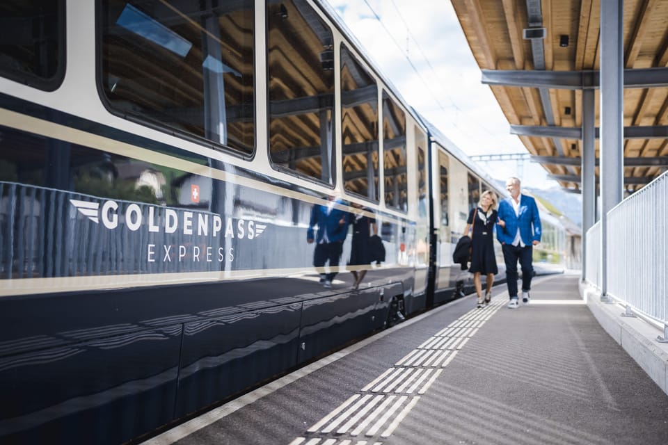 Goldenpass Express: Scenic Train From Montreux to Spiez - Panoramic Views Experience