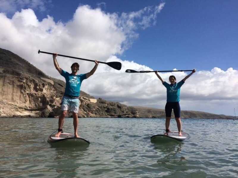Gran Canaria: Stand-Up Paddle Lesson & Snorkeling Tour - Paddleboarding and Snorkeling