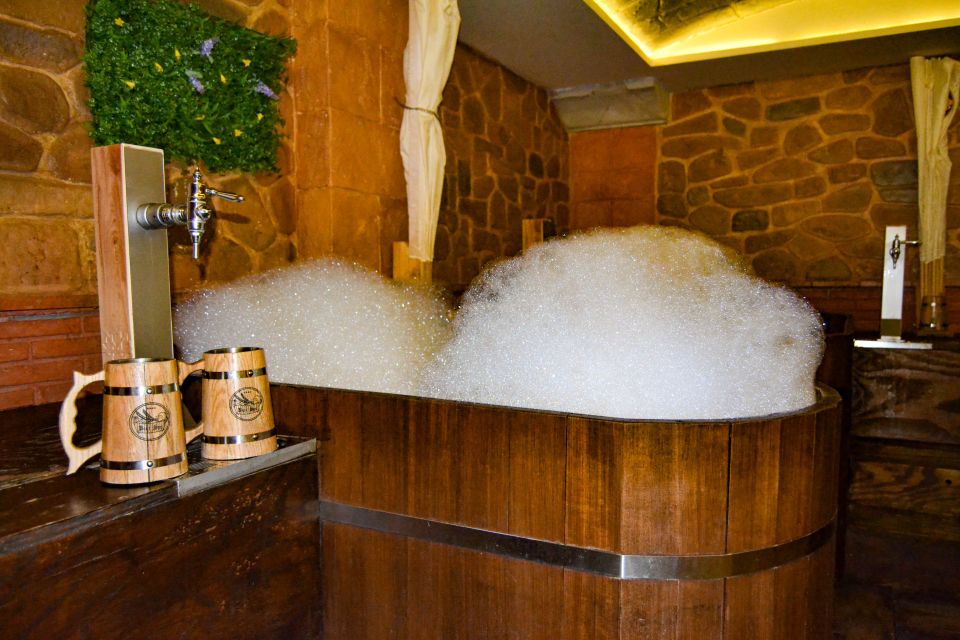 Granada: Beer Spa Experience With Tastings and Snacks - Spa Amenities and Inclusions