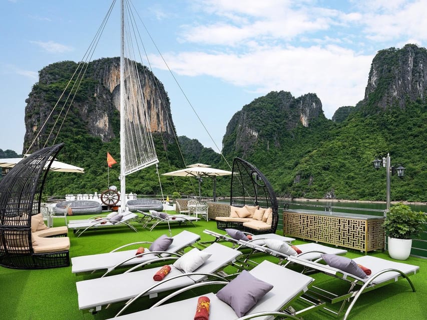 Ha Noi - Ha Long Bay 1 Day/ Luxury Boat/ Buffet Lunch/ Party - Transportation Options