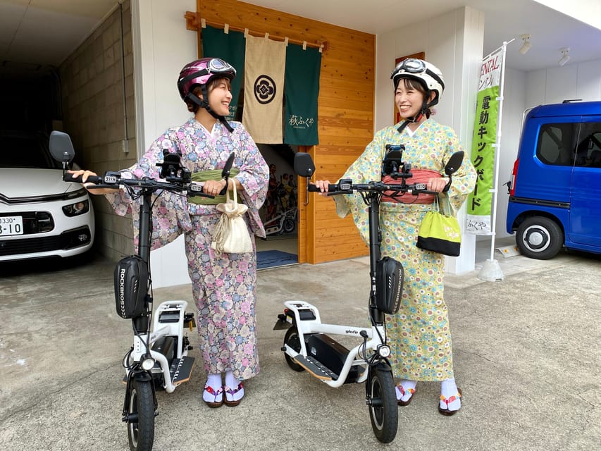 Hagi City: Ride an Electric Kickboard Around the Town of Hagi - Exploring Hagis Historic Sites