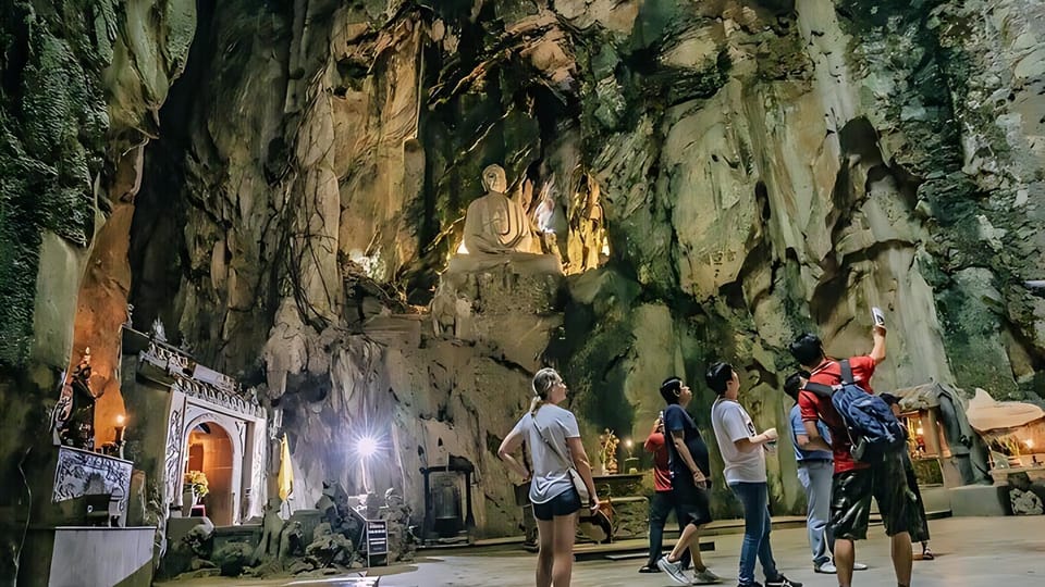 Half Day Lady Buddha, Marble Mountains, and Am Phu Cave Tour - Lady Buddha Experience