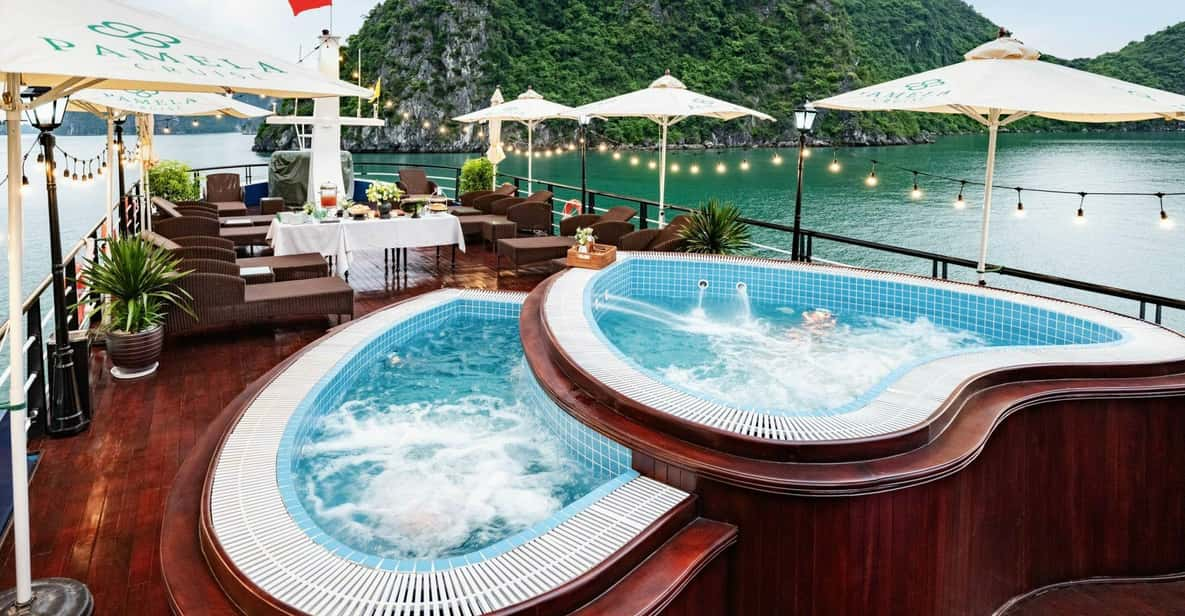 Halong Bay: 5-Star Pamela Dinner Cruise With Live Music - Itinerary Highlights