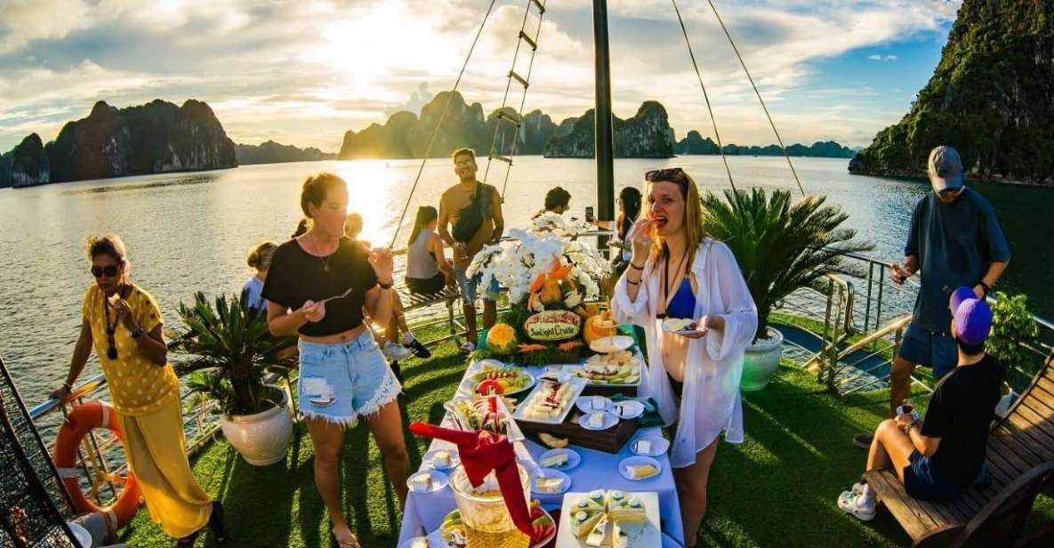 Halong Bay Full Day Tour 6 Hour Cruise Buffet Lunch - Highlights of the Experience