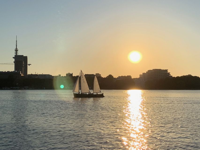 Hamburg: Alster River Sailboat Cruise With Sundowner - Highlights of the Experience