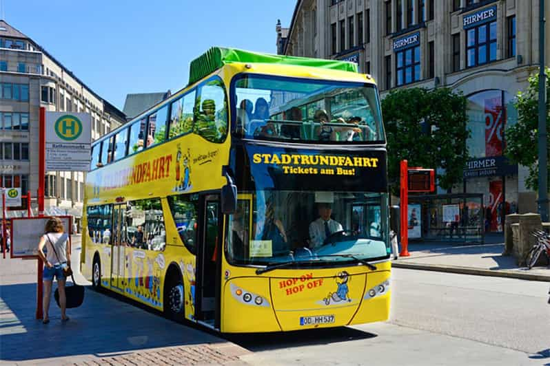 Hamburg: Hop-On Hop-Off Bus Tour Yellow Double Decker - Meeting Point & Departure