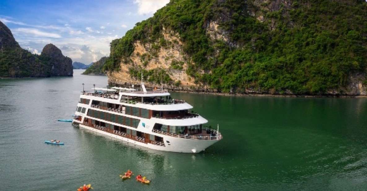 Hanoi: 2-Day Ha Long Bay 5-Star Cruise Tour With Activities - Day 1 Highlights