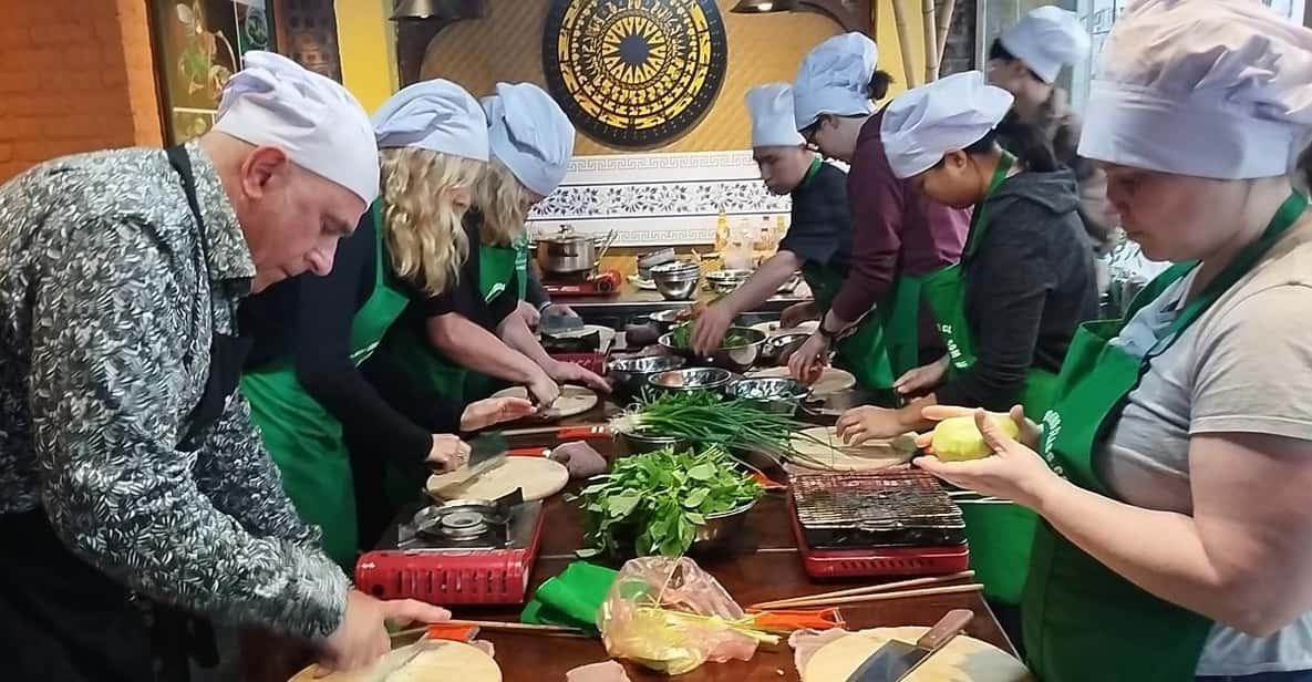 Hanoi Authentic Cooking Class and Local Market With Chef - Hands-On Cooking Activities