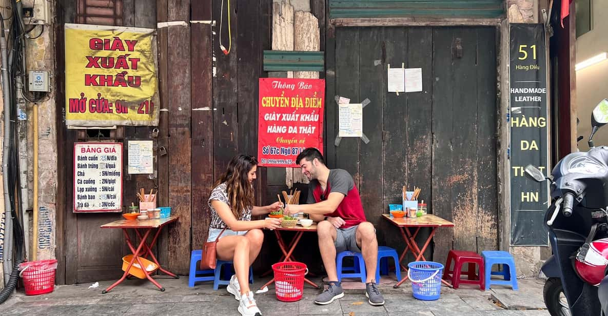 Hanoi: Authentic Food Tour With Local Pals - Itinerary Details