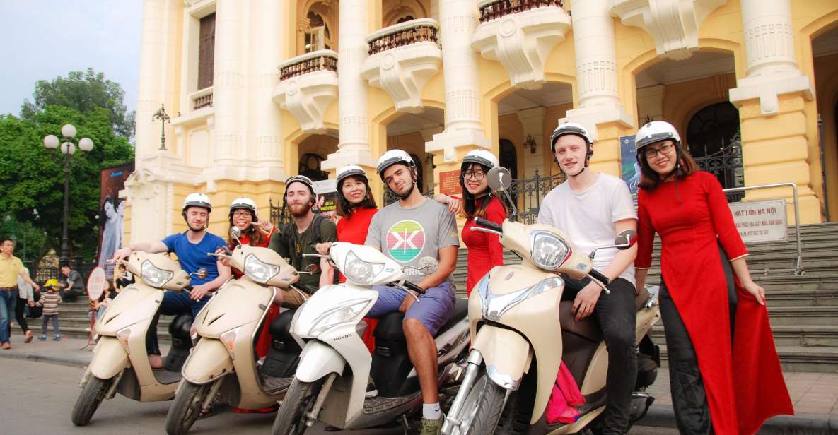 Hanoi: City Sightseeing Motorbike Tour - Local Cuisine Experience