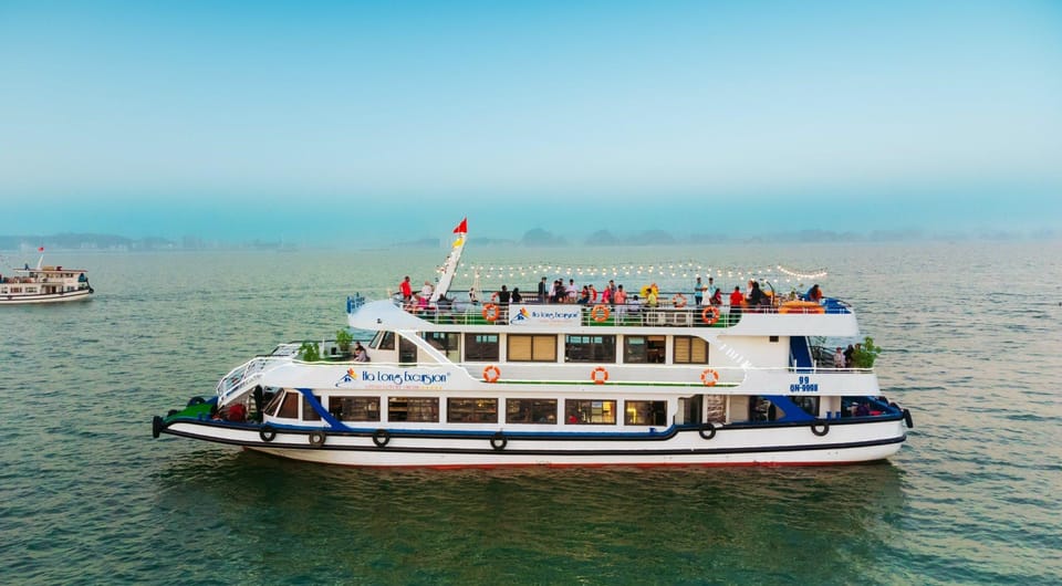 Hanoi: Halong Bay Day Tour 5 Stars Cruise With Buffet Lunch - Inclusions and Exclusions