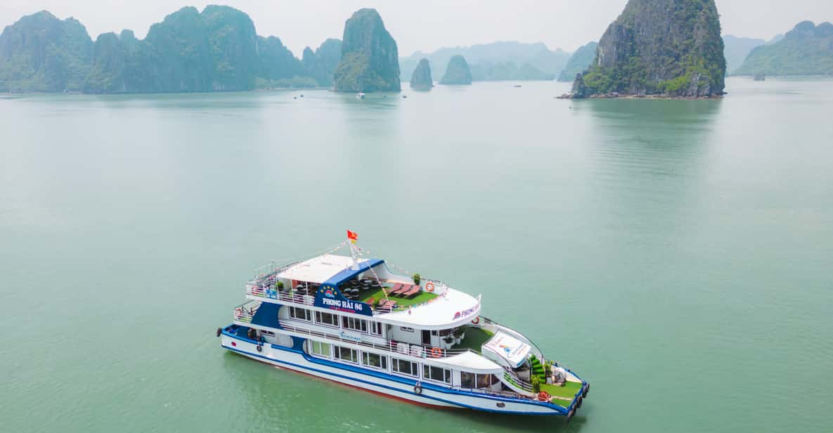 Hanoi: Halong Bay Day Trip With Sunset Party - Inclusions