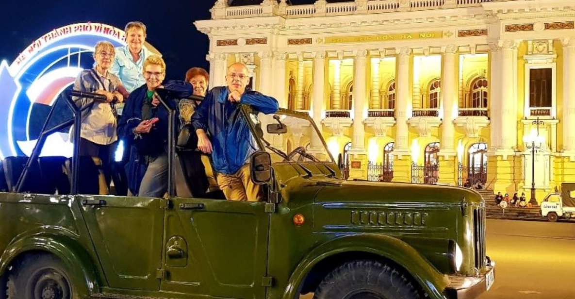 Hanoi Historic Jeep Tour: A Taste of Culture, Sights & Fun - Transportation Details