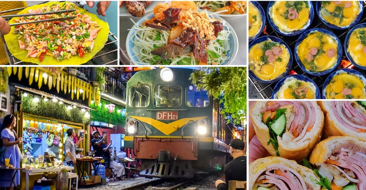 Hanoi: Tasting Street Food With Train Street - The Unique Train Street