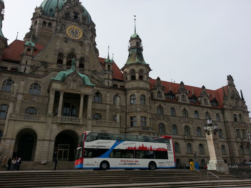 Hanover: 24-Hour Hop-On Hop-Off Sightseeing Bus Ticket - Tour Duration and Stops