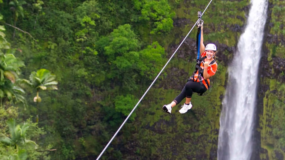 Hawaii Zipline Tours, Big Island Hawaii - Tour Inclusions and Highlights