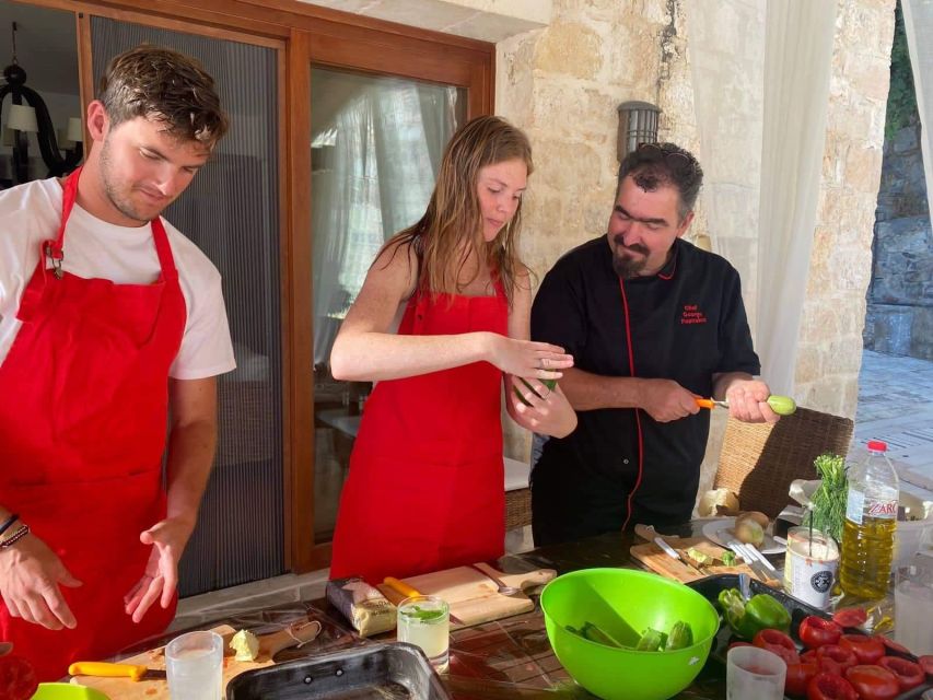 Heraklion: Private Cooking Class & Dinner at a Village House - Cooking Experience