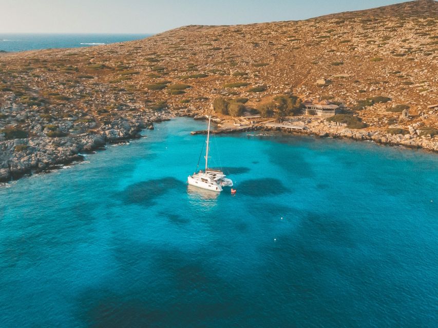 Hersonissos: Catamaran Sailing Trip to Dia Island W/Lunch - Itinerary and Schedule