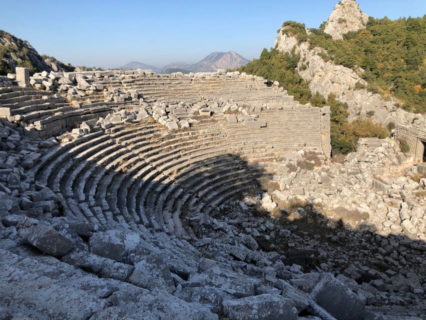 Hiking in Termessos Ancient City - Notable Archaeological Features