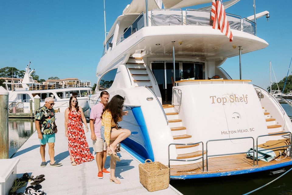 Hilton Head Yacht Charter: 80-Foot Top Shelf Motor Yacht - Culinary Offerings