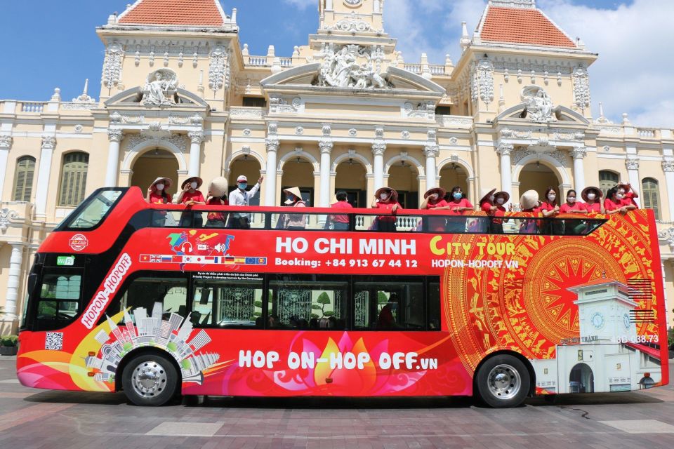 Ho Chi Minh City: 4 Hour Hop-on Hop-off Bus Tour - Tour Inclusions