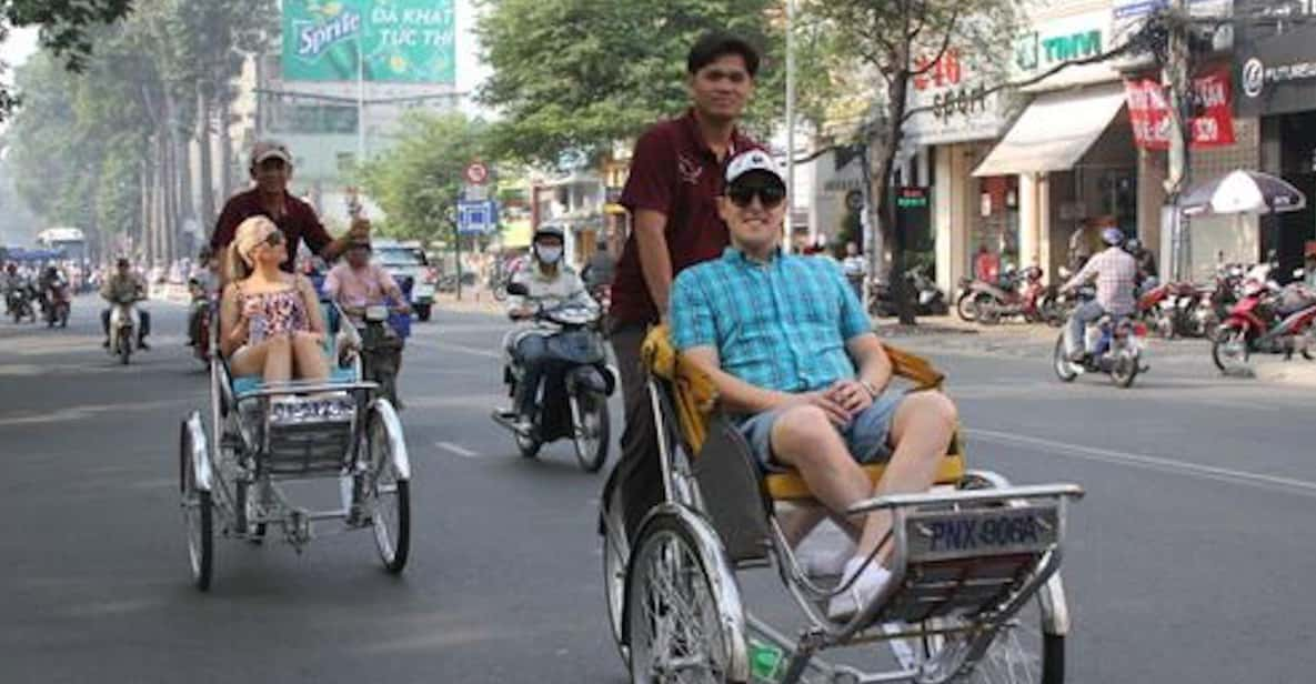 Ho Chi Minh City Cyclo Tour With English Speaking Guide - Tour Itinerary