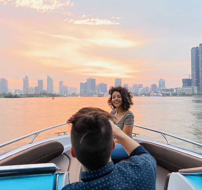 Ho Chi Minh City: Luxury Sunset Speedboat Tour With Cocktail - Experience Highlights