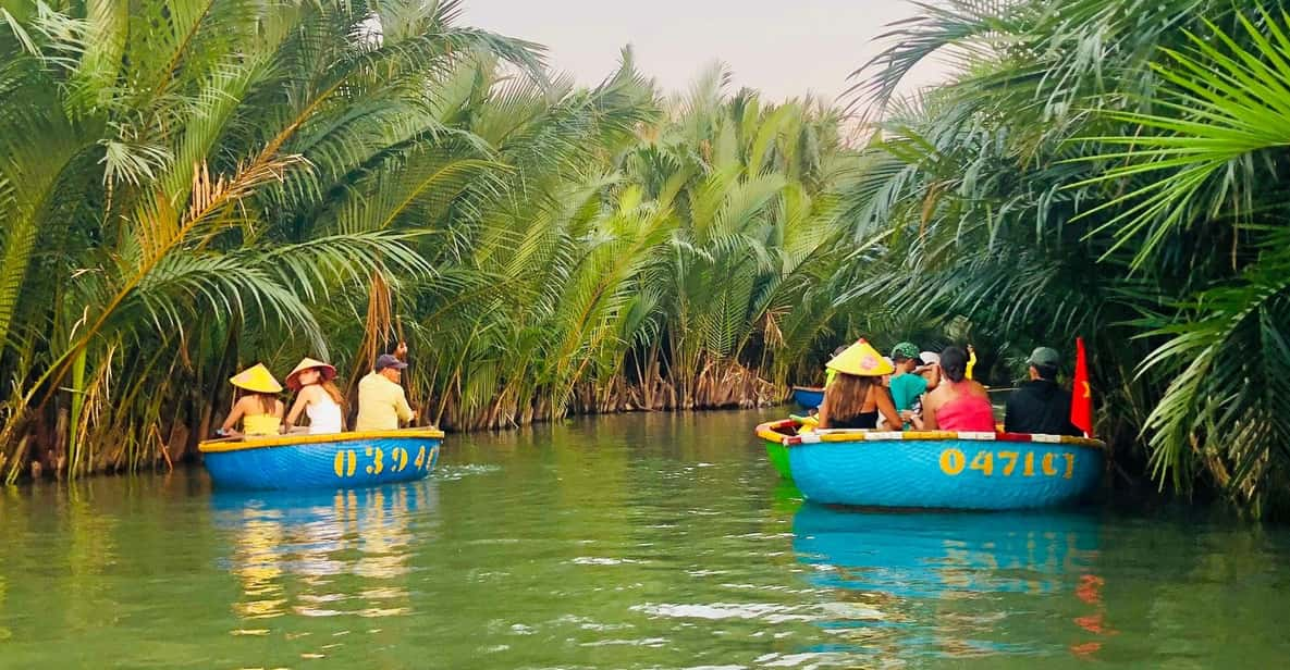 Hoi An Basket Boat in Water Coconut Forest W Transportation - Highlights of the Tour