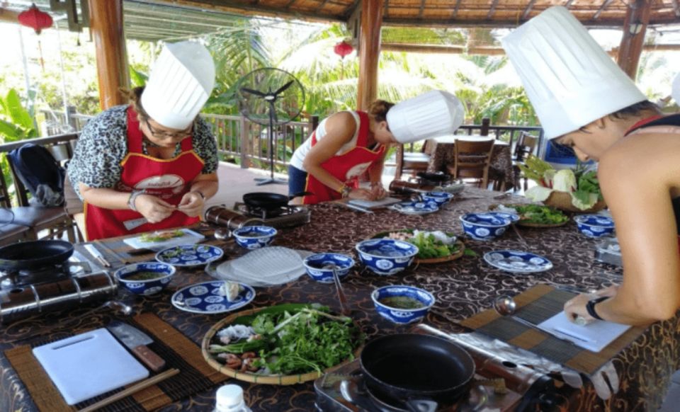 Hoi An: Bay Mau Cooking Class Only and Making Pho - Cooking Techniques Explored