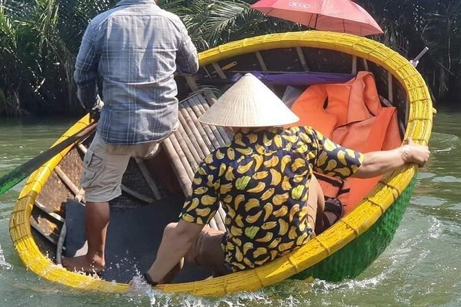 Hoi An Ceramic/Pottery/Lantern Making Class Cafe & Basket Boat - Bamboo Basket Boat Adventure