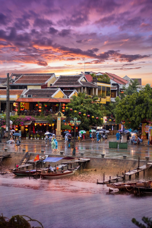 HOI AN: CITY TOUR - BOAT RIDE - RELEASE FLOWER LANTERN - Hotel Pick-Up