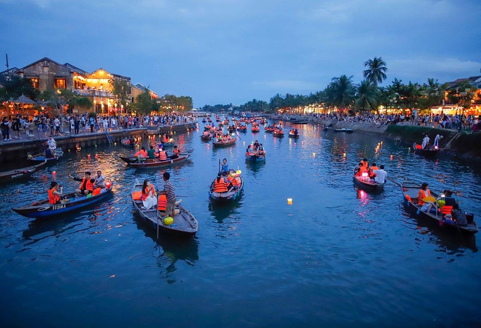 Hoi An: Floating Flower Lantern River Boat Ride at Night - Itinerary Details