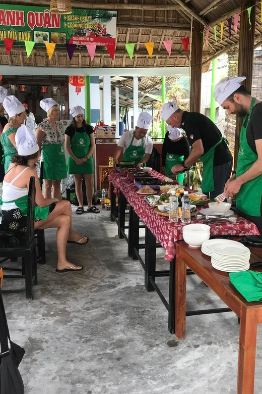 Hoi An :Lantern Making - Cooking Class -Coconut Basket Boat - Whats Included