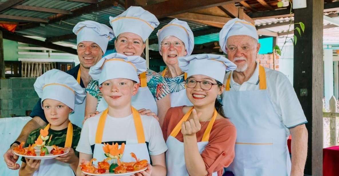 Hoi An: Market Tour - Bay Mau Cooking Class - Basket Boat - Coconut Palm Forest Adventure