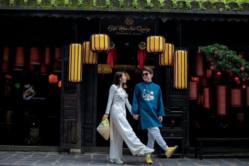 Hoi An: Private Photoshoot and Guided Walking Tour - Included Features