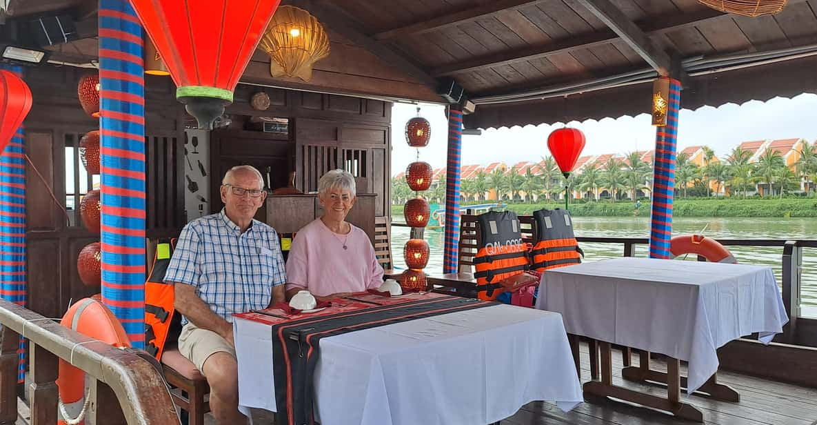 Hoi An: Sunset Dinner Cruise With Hotel Pickup - Dining Menu Highlights