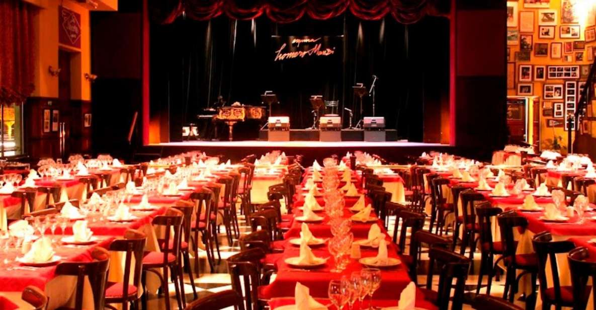 Homero Manzi VIP: Gourmet Dinner + Tango Show + Beverage + Transfer. - Gourmet Dinner Menu