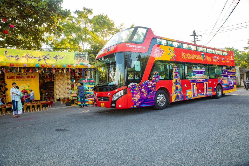 Hue: City Sightseeing Hop-On Hop-Off Bus Tour - Bus Tour Details