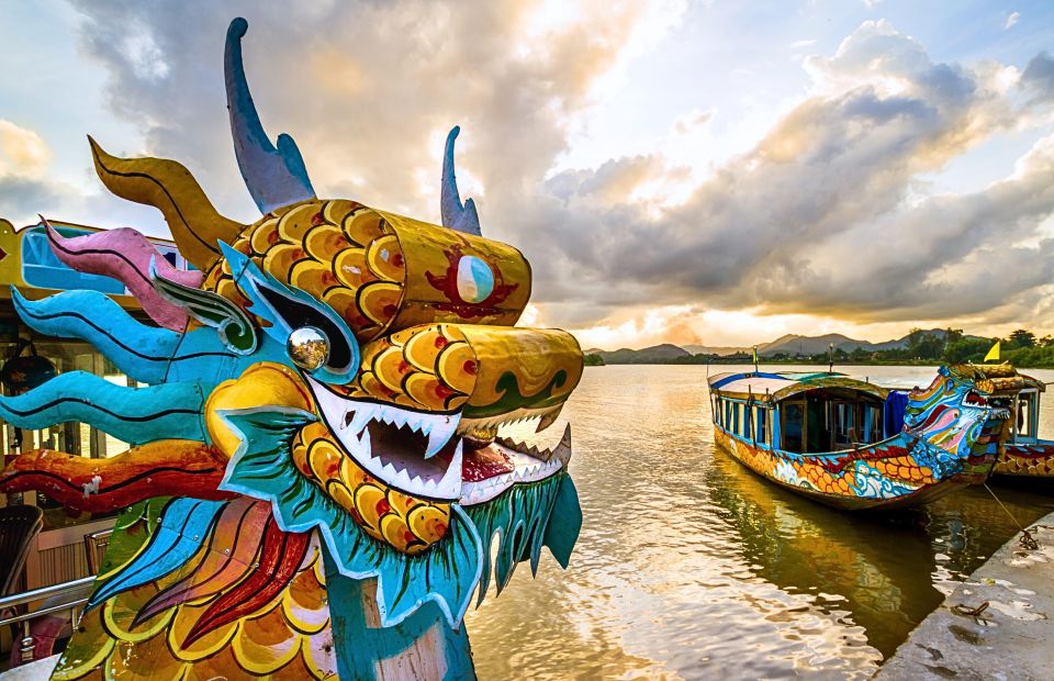 Hue Dragon Boat Tour: Royal Tombs, Thien Mu Pagoda, Market - Transportation Details