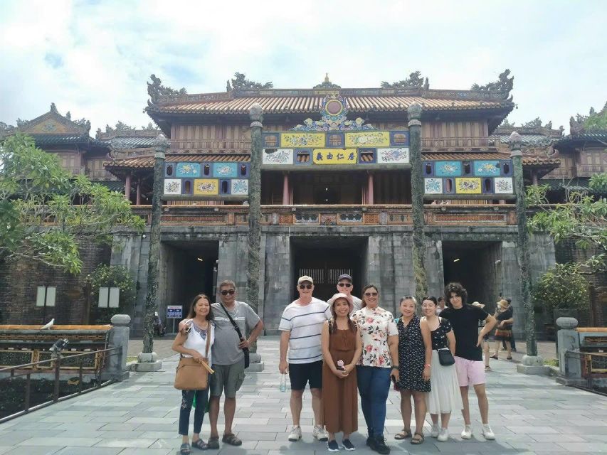 Hue: Hue City Tour - Deluxe Group (Max 12 Pax) Including ALL - Morning Activities